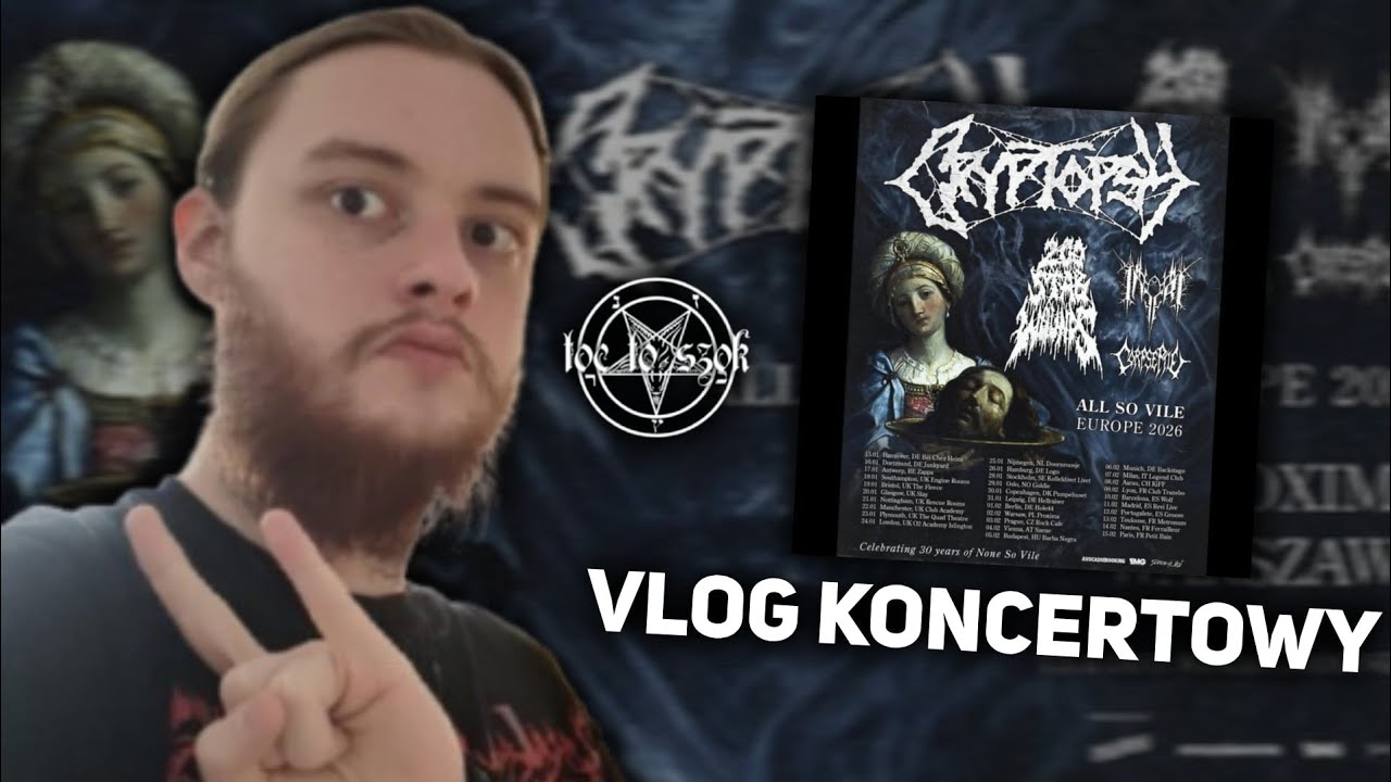 DEATH METALOWA NOC! Vlog koncertowy 