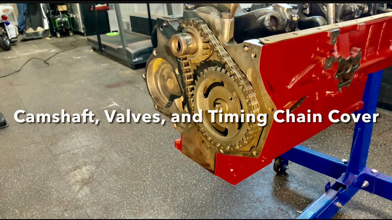 1962 Slant Six - Camshaft, Valves, and Timing chain cover
