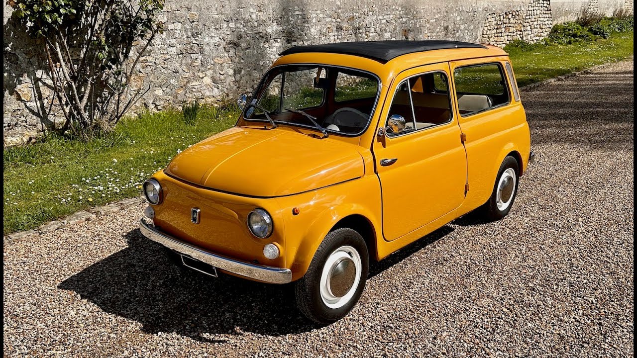 FIAT / AUTOBIANCHI 500 GIARDINIERA de 1968 vendue chez Gt Vintage Classic Cars