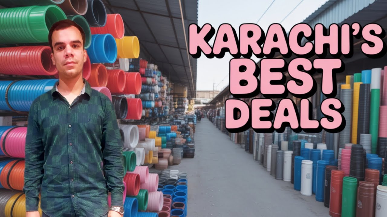 Bolton Whole Sale Plastic Market Karachi