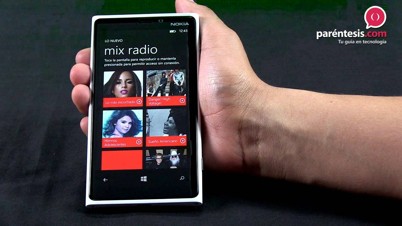 Reseña en video del celular Nokia Lumia 920