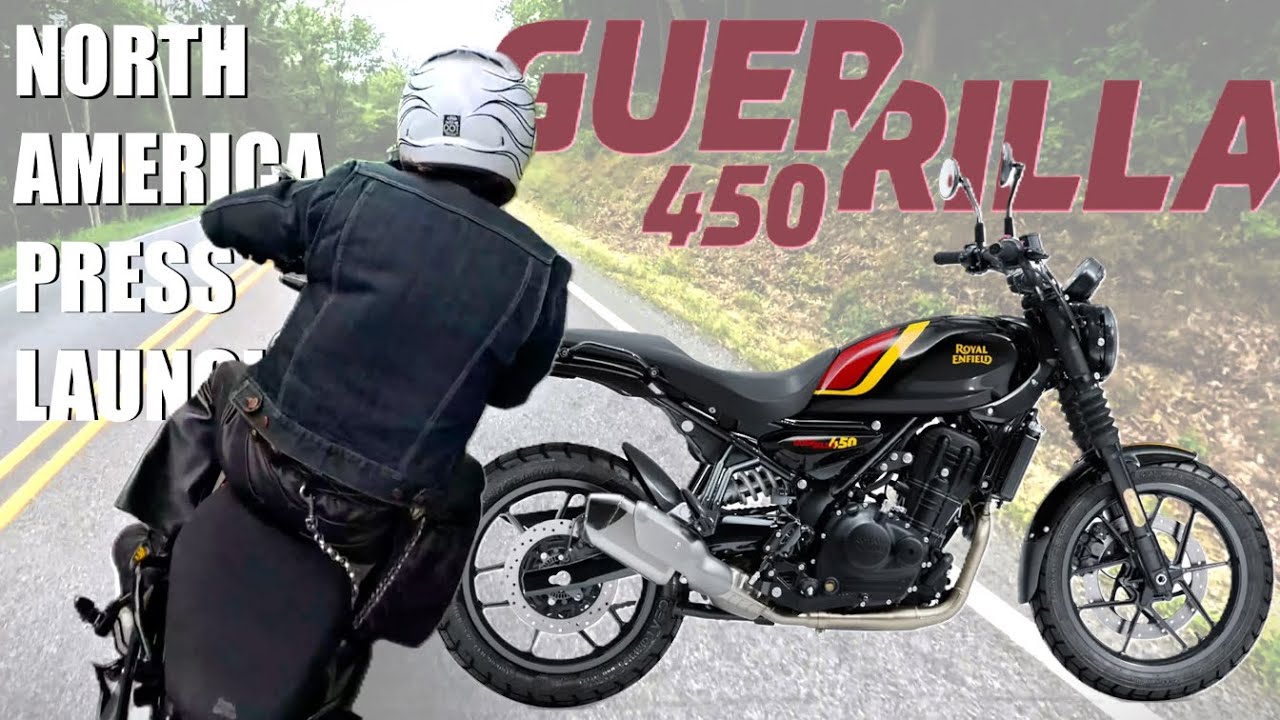 INSIDE: GUERRILLA 450 LAUNCH Royal Enfield North America