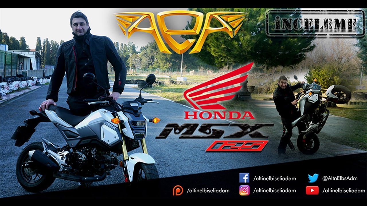 Honda MSX125; Sen Nelere Kadirsin?!