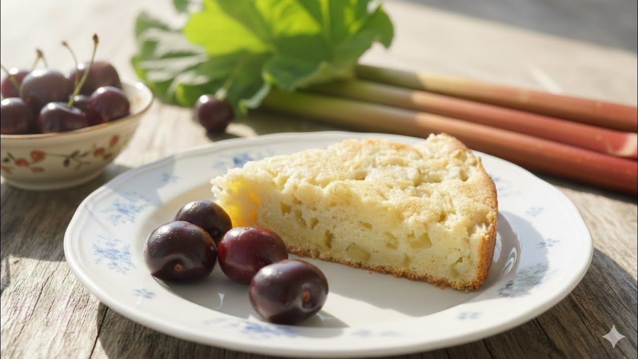 САМЫЙ ПРОСТОЙ И ВКУСНЫЙ ПИРОГ С РЕВЕНЕМ: ПОШАГОВЫЙ РЕЦЕПТ 