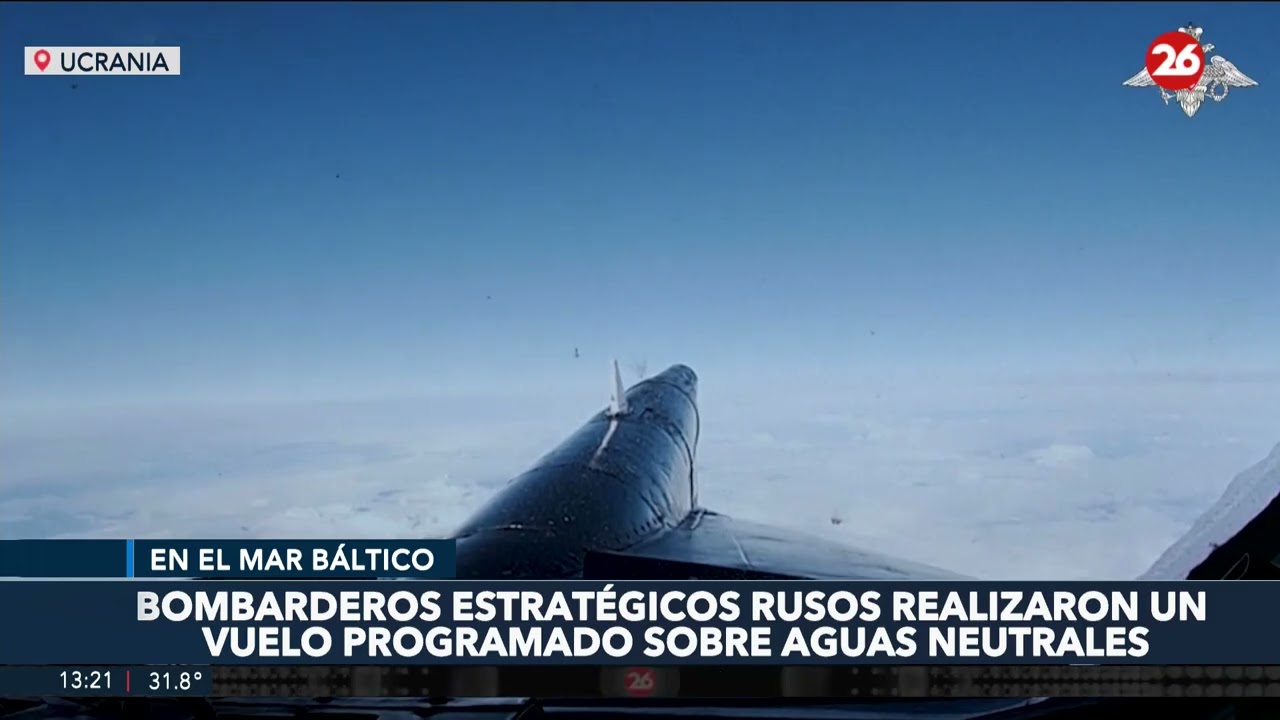 🚨 ALERTA OTAN | Aviones extranjeros escoltan a bombarderos rusos en territorio de la OTAN