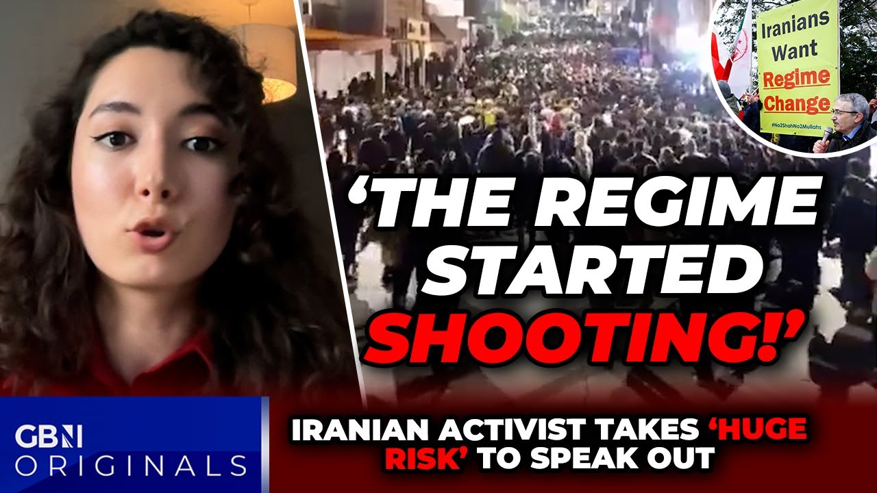 'Khamenei's regime started SHOOTING!' BBC 'SILENT' as Iran protester takes 'HUGE RISK' speaking out