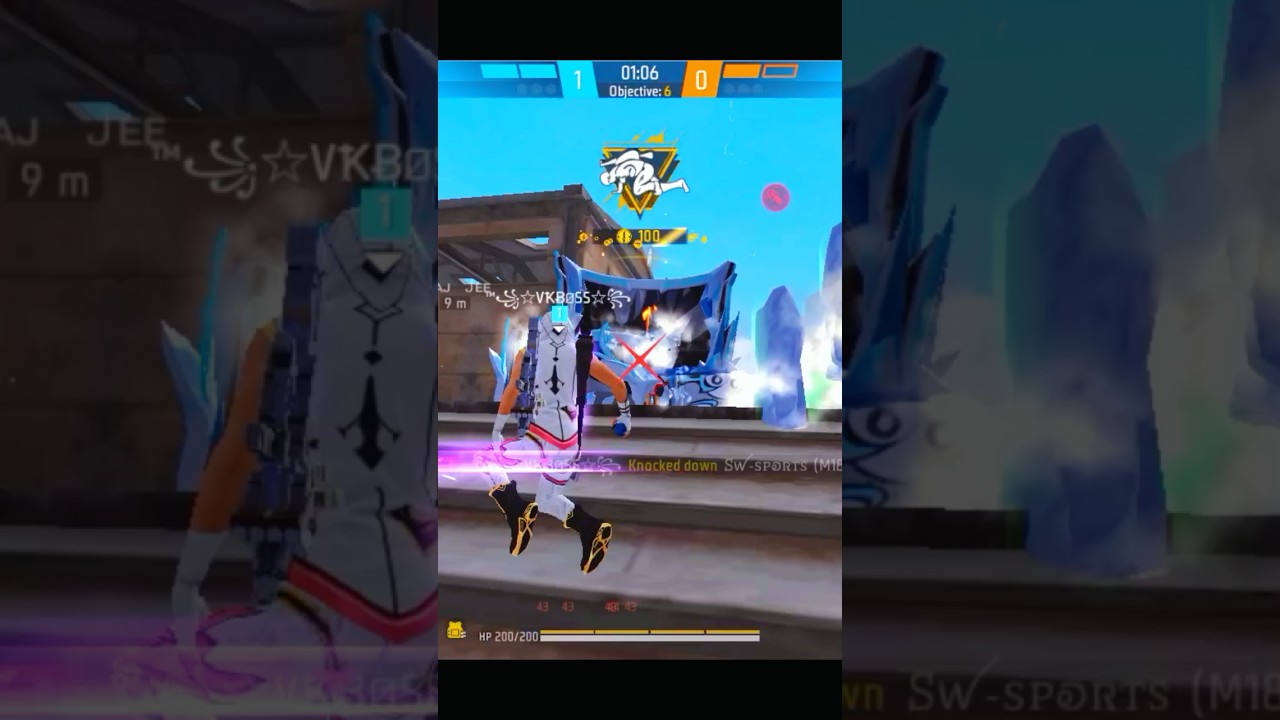 FREE FIRE HADESHORT GAMEPALY SHORTS 😱 