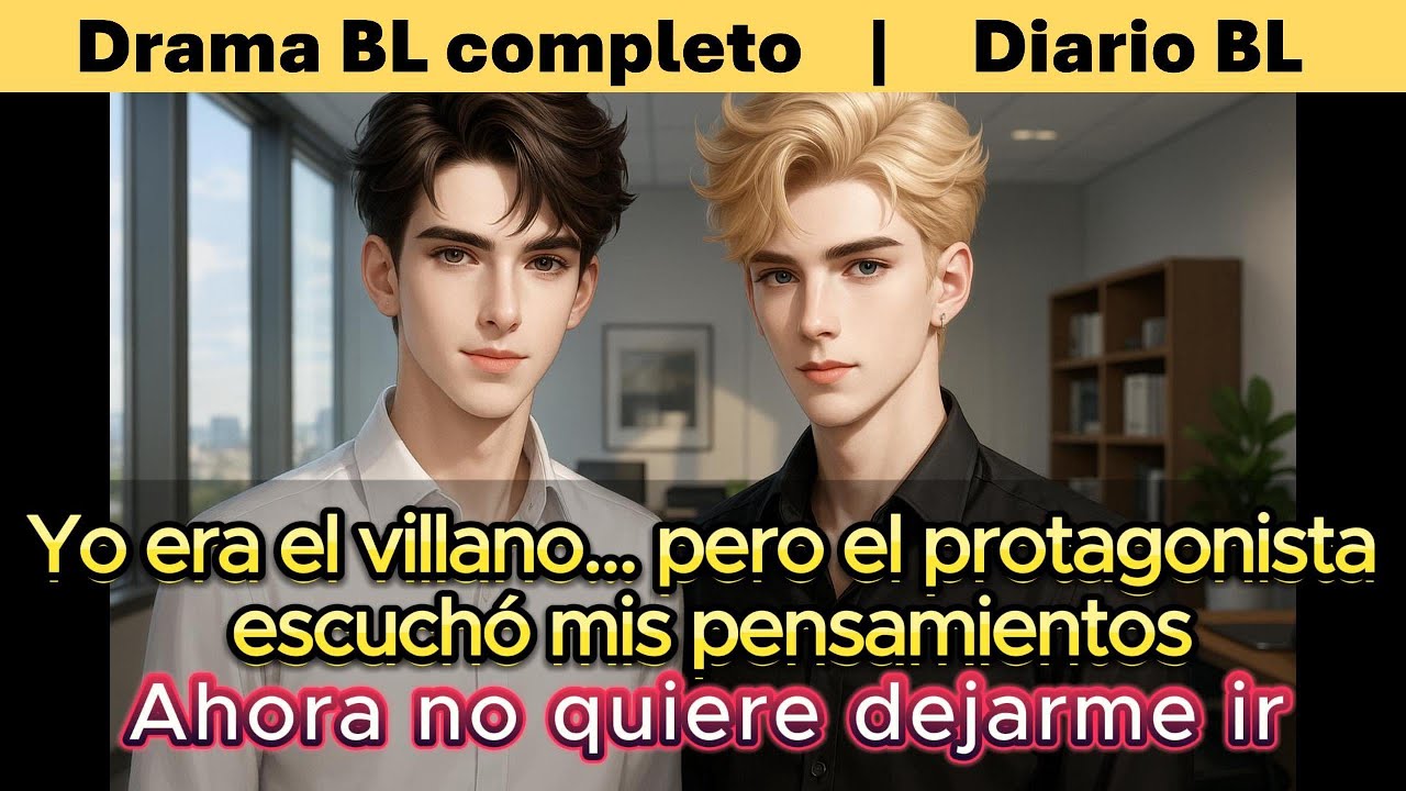 BL🌈Yo era el villano… pero el protagonista escuchó mis pensamientos. Ahora no quiere dejarme ir.