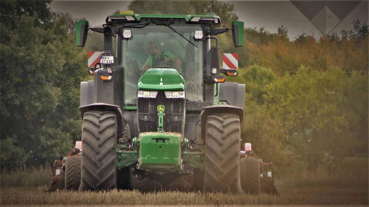 🚜 #Howtodrive 7R Gen2 e23 @JohnDeereDeutschland + @HORSCHMaschinenGmbH Terrano 4.4 GX