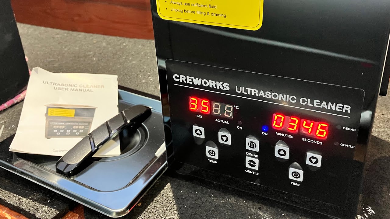 Ультразвуковой очиститель Creworks 2L — моя новая покупка! (Чистка моего DeLoreans Bosch CSV)