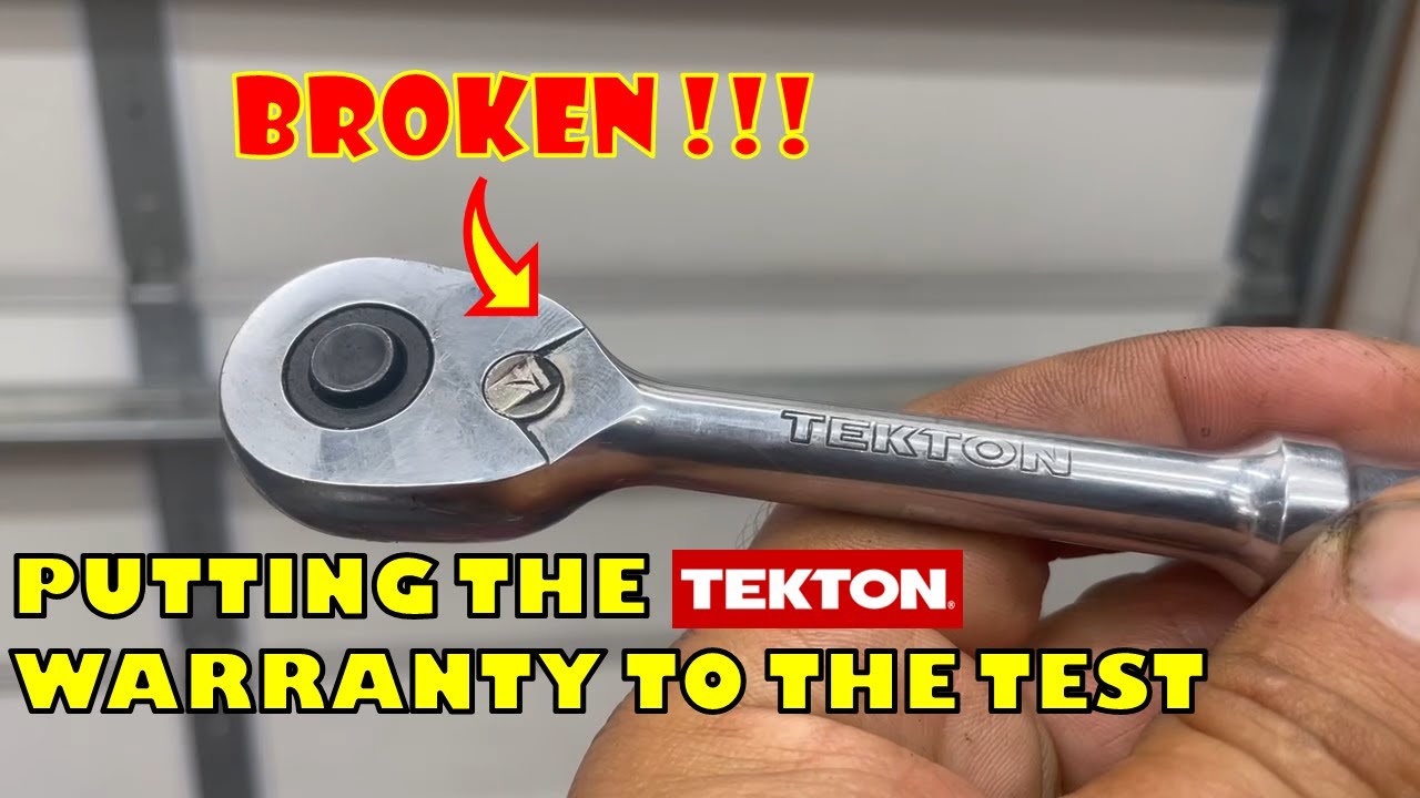 Testing Out The TEKTON Warranty and a 6 Month Update Review On the TEKTON 3/8 Drive Master Set.