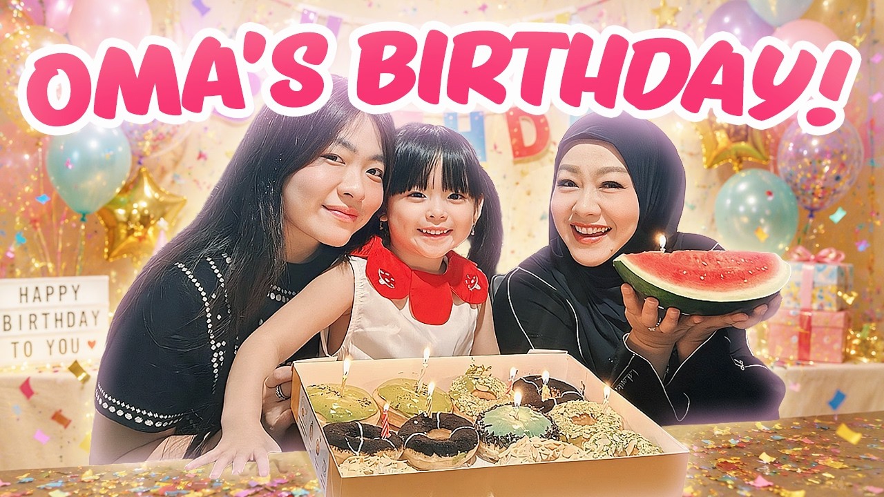 YUKA-CHAN KASIH HADIAH SPESIAL BUAT ULANG TAHUN OMA! | a day in our life