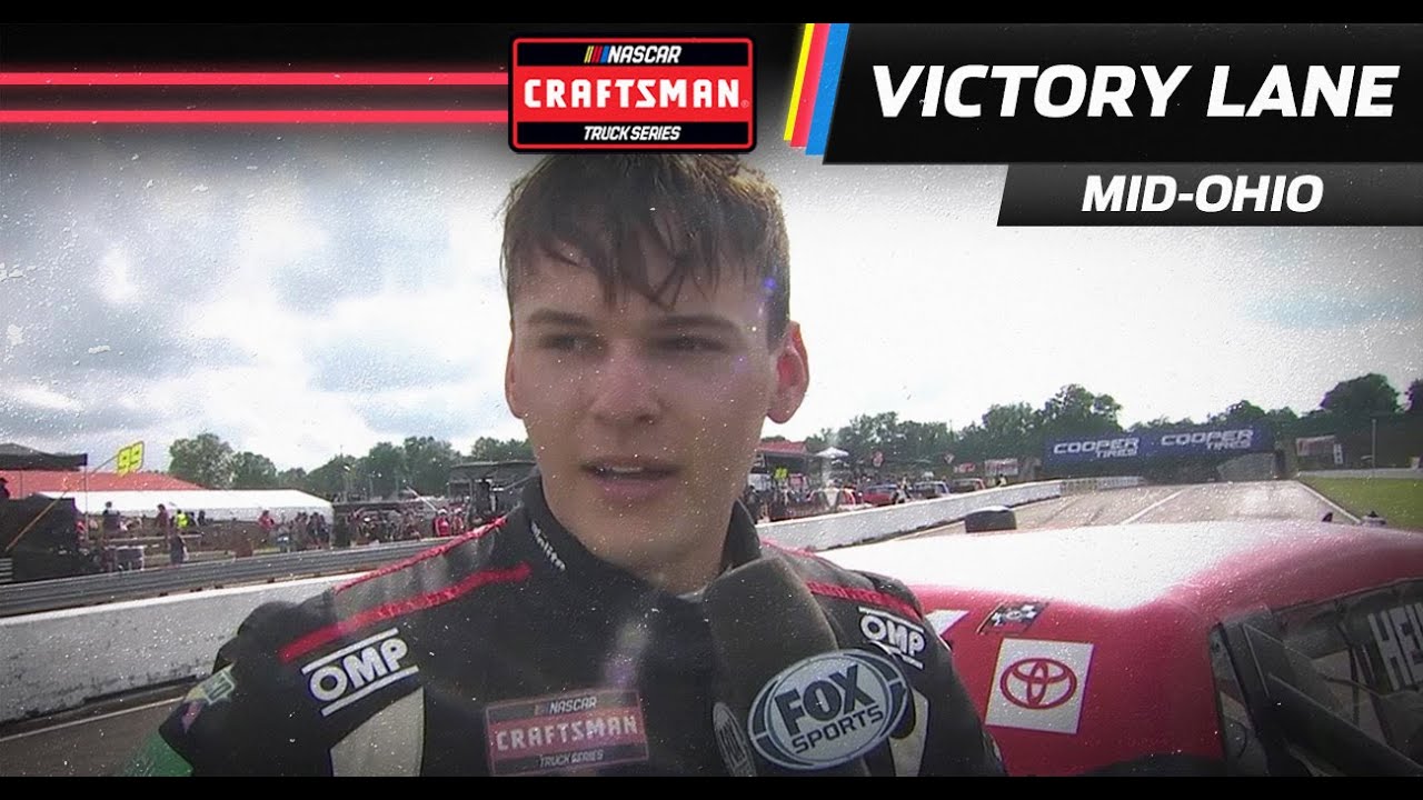 Corey Heim describes 'unbelievable' Truck win at Mid-Ohio