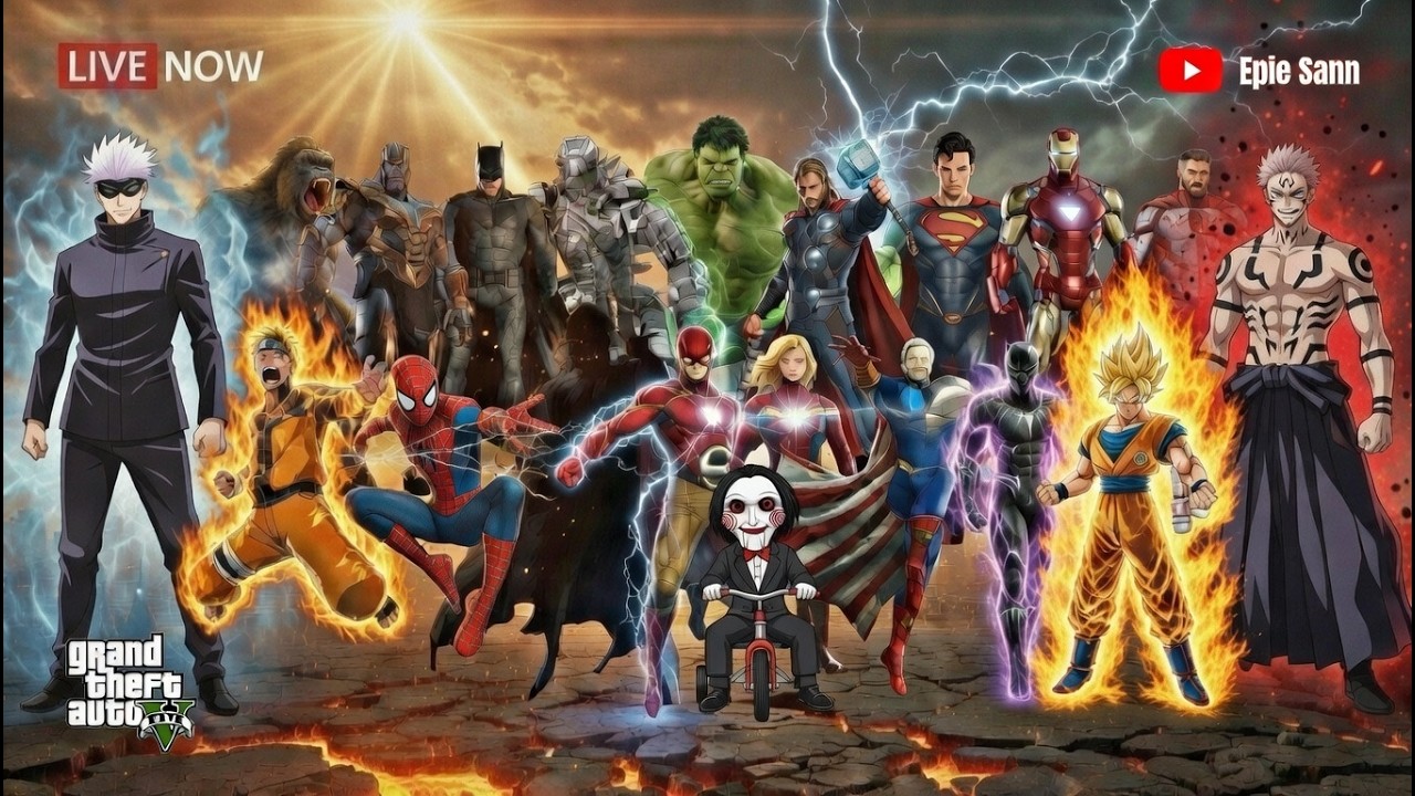 GTA 5 - SUPERHERO MODS - HULK VS LOS SANTOS !!!!!! - PART 57