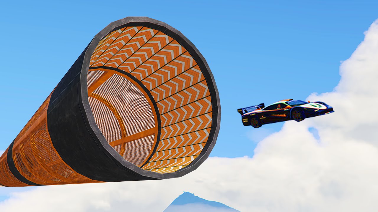 INSANE SUPER PIPE STUNTING RACE! (GTA 5 Funny Moments)