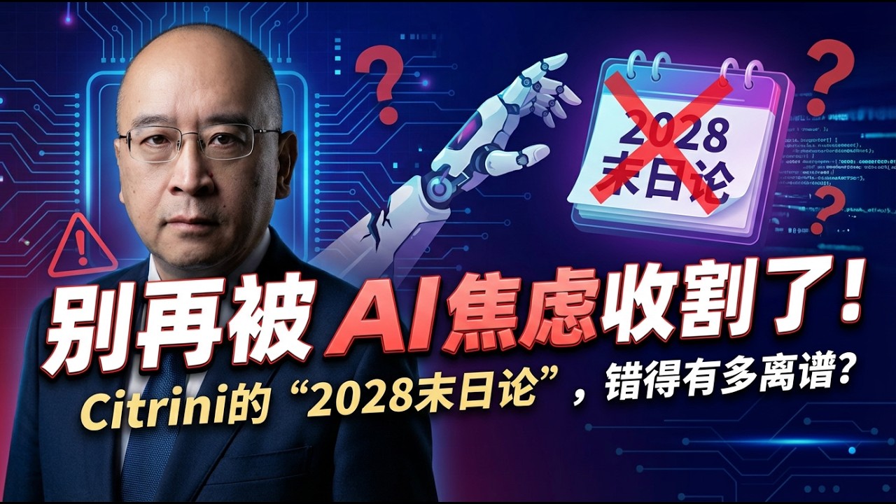 别再被AI焦虑收割了！Citrini的“2028末日论”，错得有多离谱？