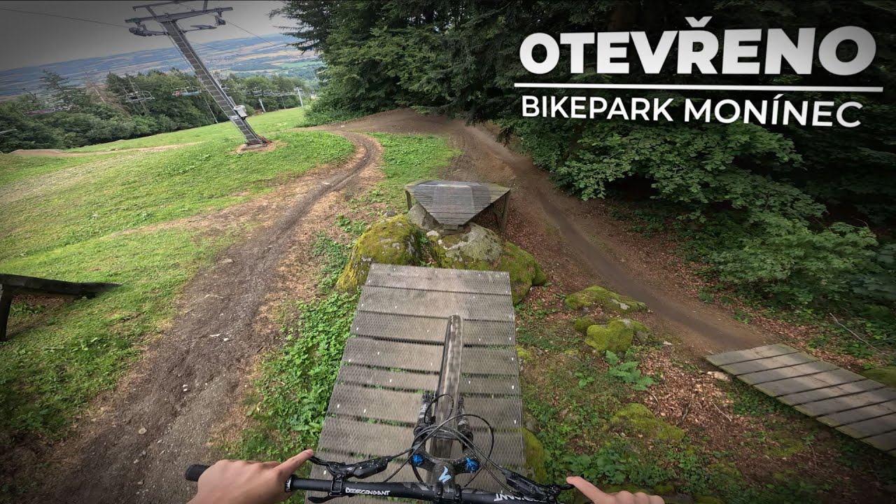 BIKEPARK MONÍNEC KONEČNĚ OTEVŘEL!