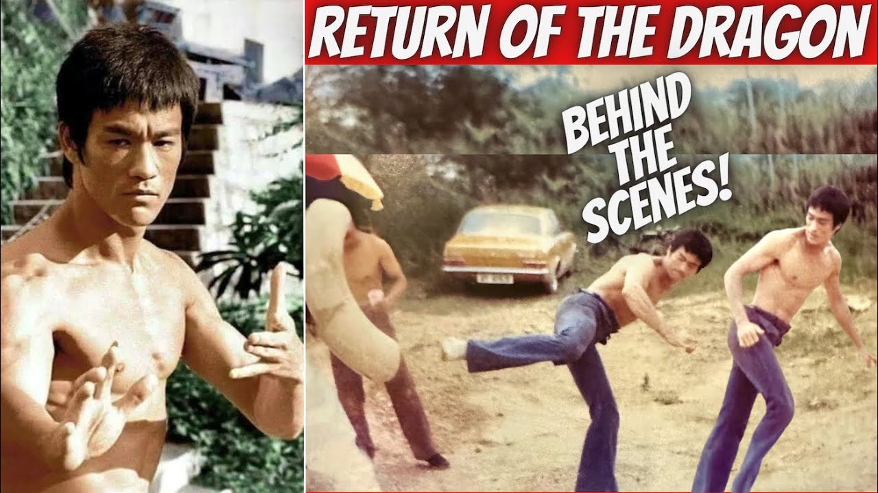 BRUCE LEE rare Return of the Dragon behind the scenes photos and outtakes! *MUST SEE*🔥