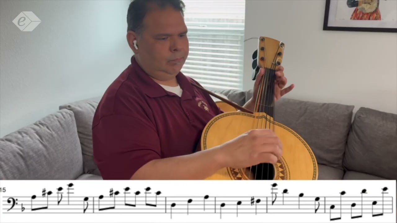 2025-26 Texas TMEA All-State Mariachi Guitarron &Eacute;tude 2