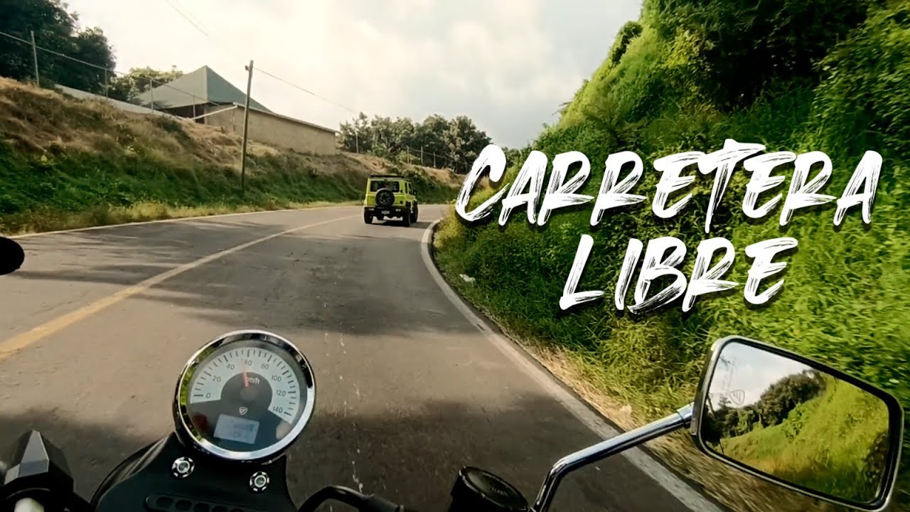 Carretera libre Italika TC 300 | sin voz, solo disfruta el camino