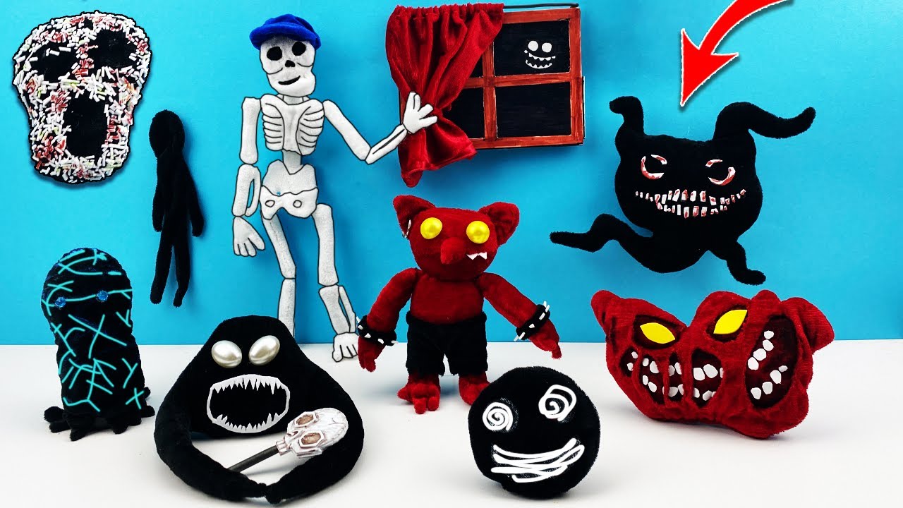 Plush Toys - Mega Compilation Roblox DOORS Toy DIY *Hotel Update*! How To Make - Cool Crafts