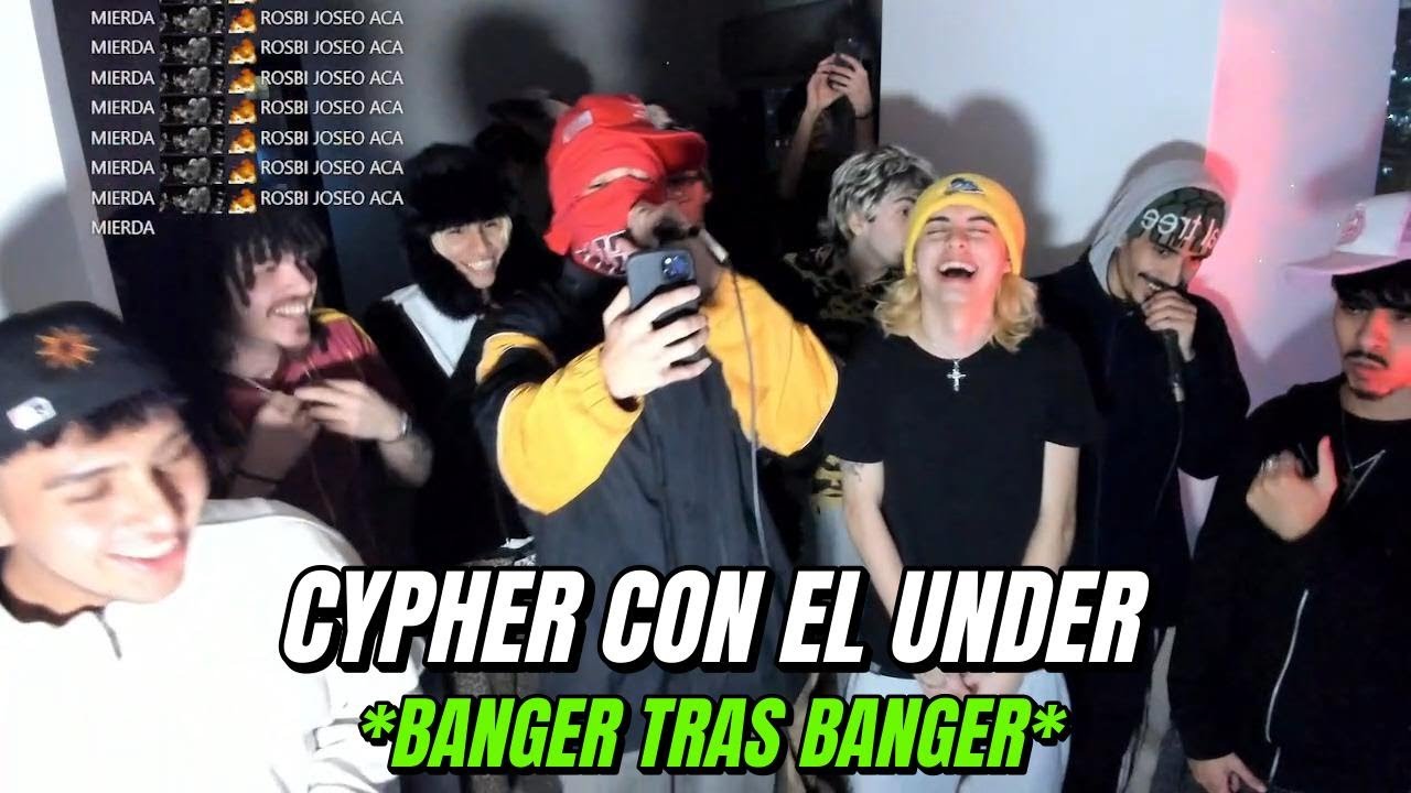 CYPHER CON LOLO, MAGNESIO, WHITEDOOR, JOVENALIEN Y LYN