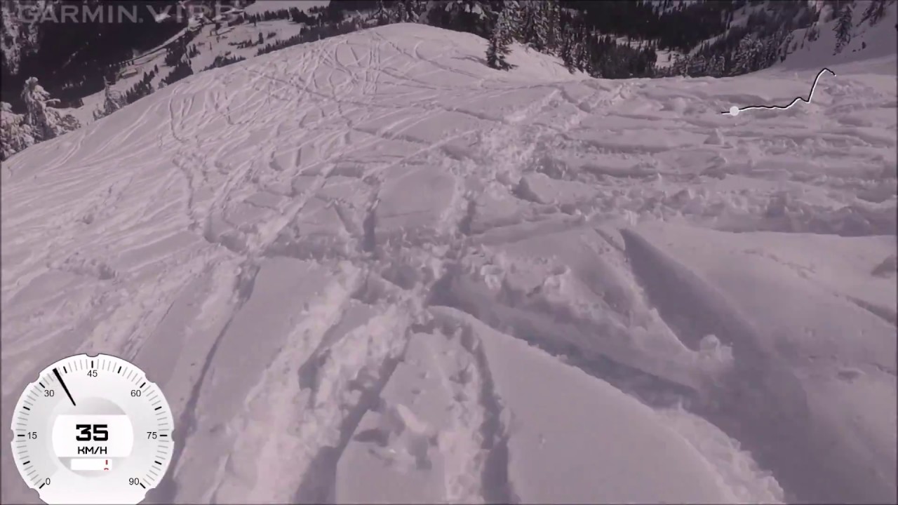 Skiing Classic Cascade Concrete Crud at Stevens Pass