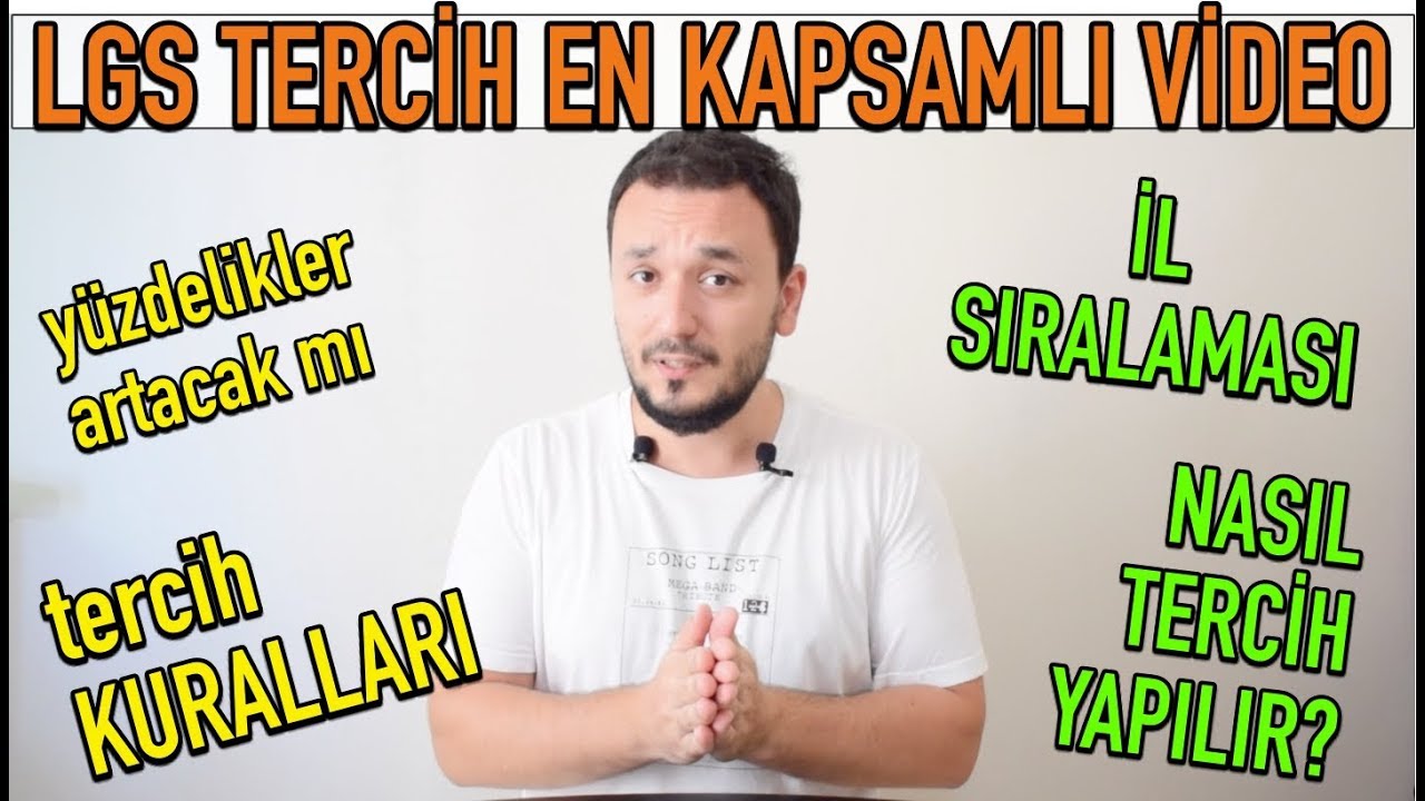 LGS TERCİH EN KAPSAMLI VİDEO | Yüzdelik Dilimler Ne Olur ?