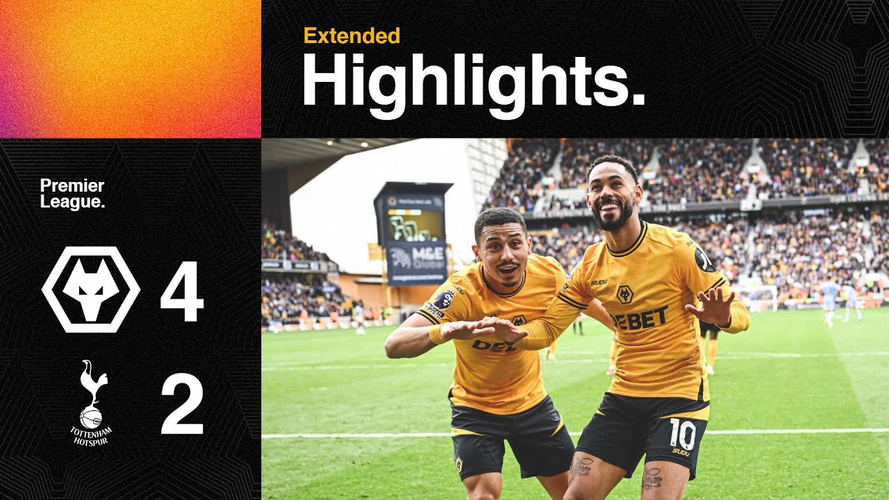 Strand Larsen AGAIN! | Wolves 4-2 Tottenham Hotspur | Extended Highlights