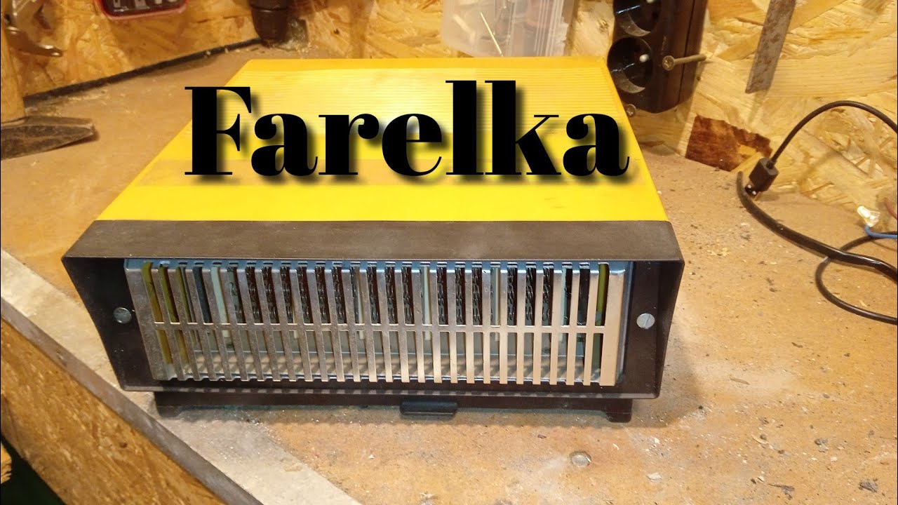 #17 Farelka, rozbieramy uszkodzoną  PRL - owską myśl techniczną #recykling #odzysk