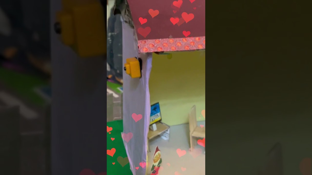 Best DIY working model of a house (science/ATL/electronic project)... #shorts  #diy #art