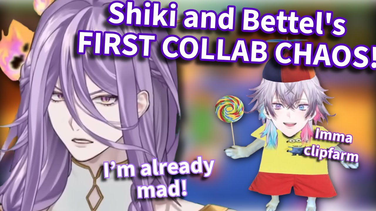 Is their FIRST COLLAB and Shiki already can't STAND BETTEL!【Shiki Katagami | Gavis Bettel】