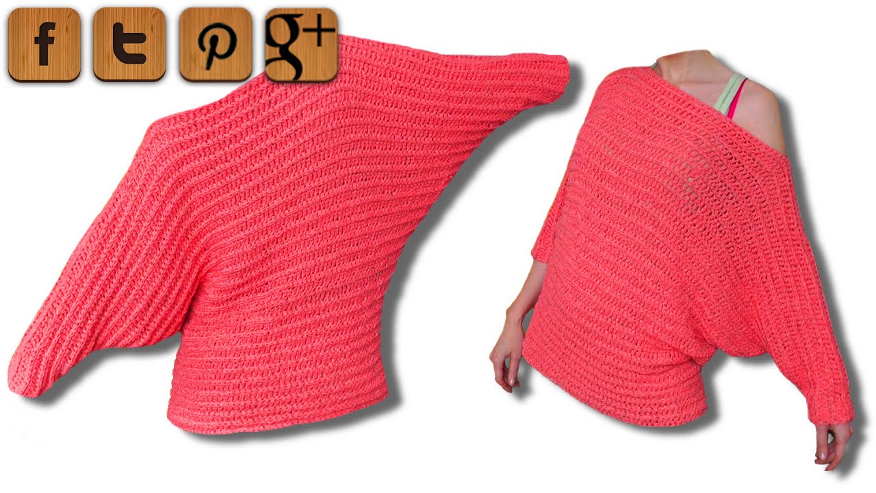 Valentine Pullover Häkelanleitung - © Woolpedia