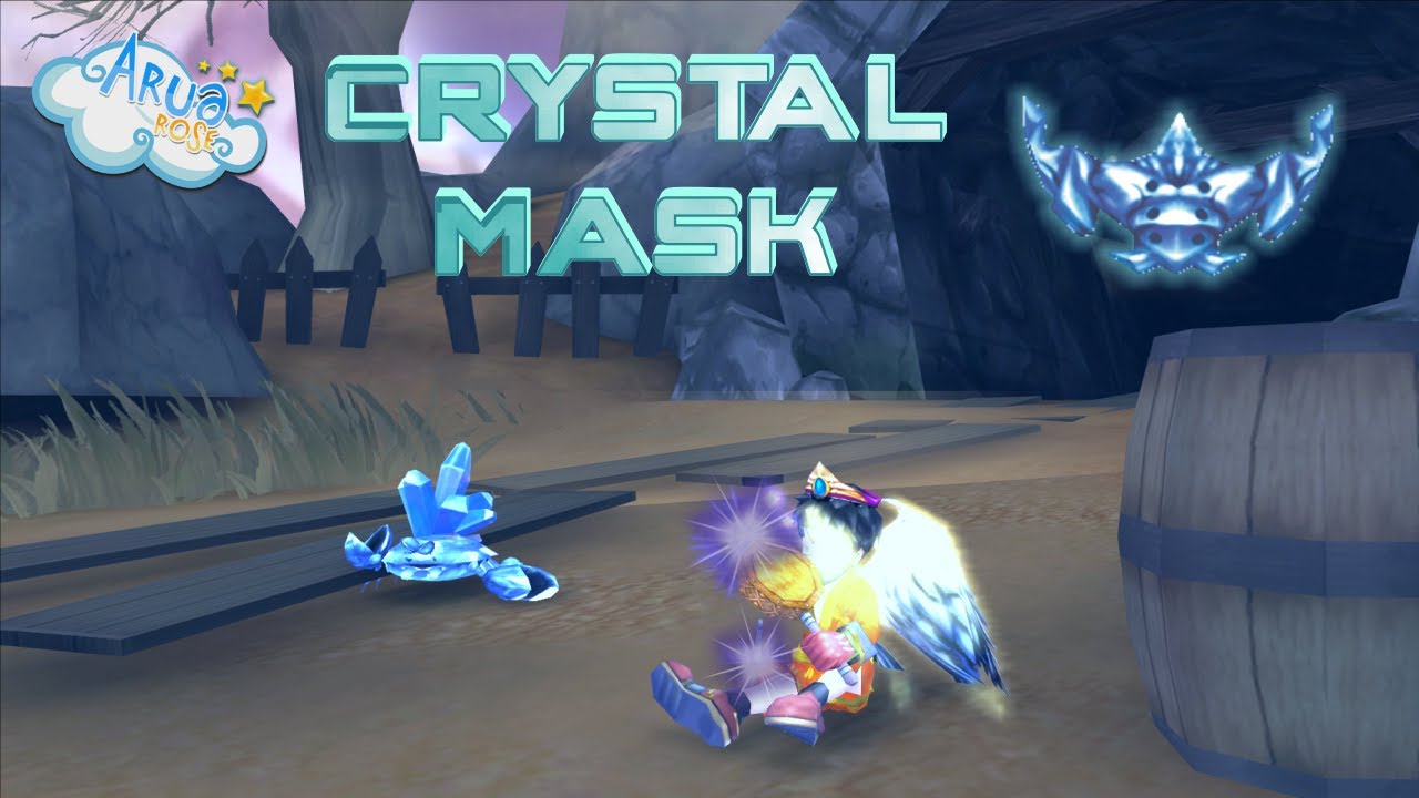 AruaROSE Crafting Crystal Mask