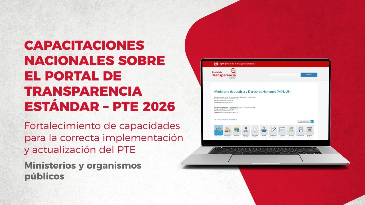 Capacitación Nuevo Lineamiento PTE - Ministerios y organismos públicos