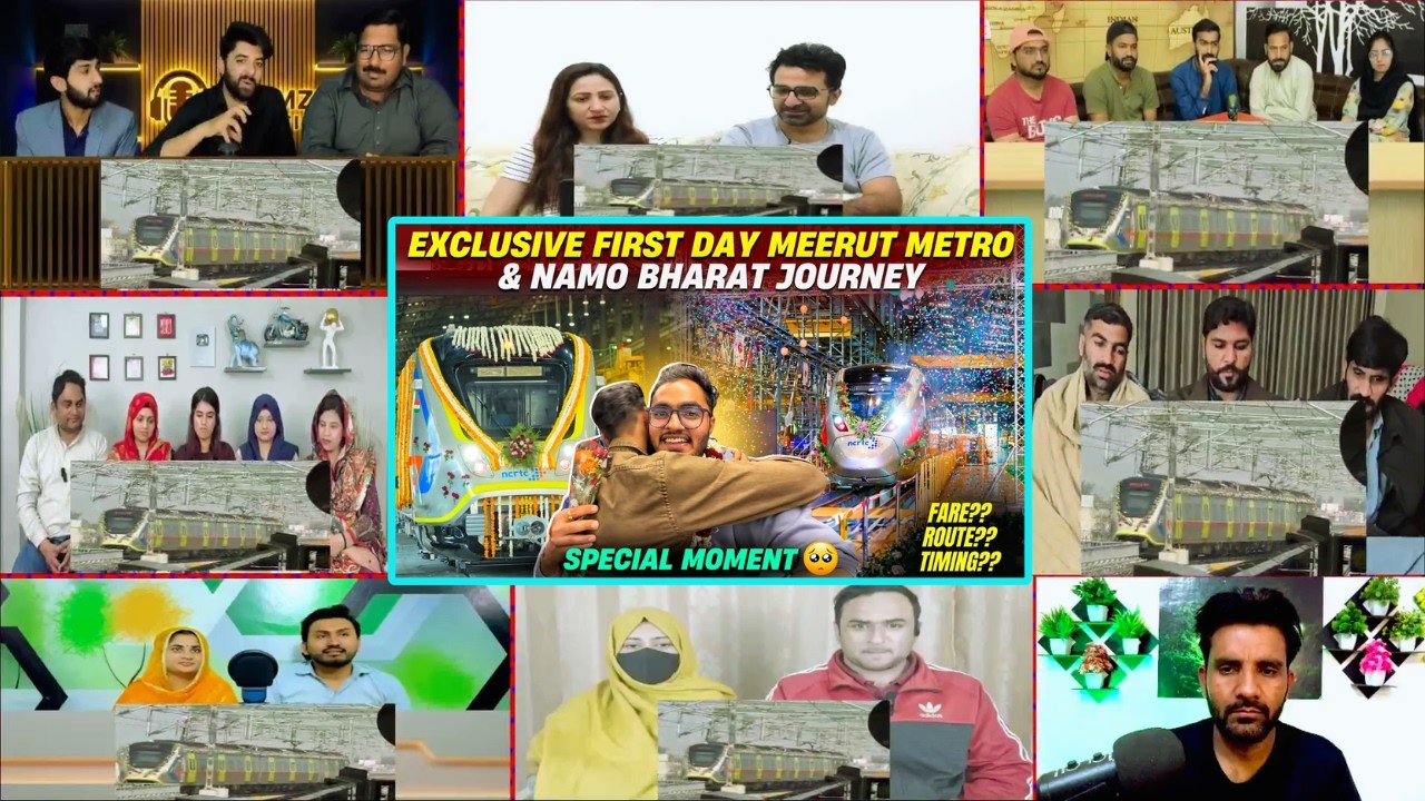 First Day Ride in MEERUT Metro & RRTS Namo Bharat Train Complete Details | DELHI to MEERUT RRTS