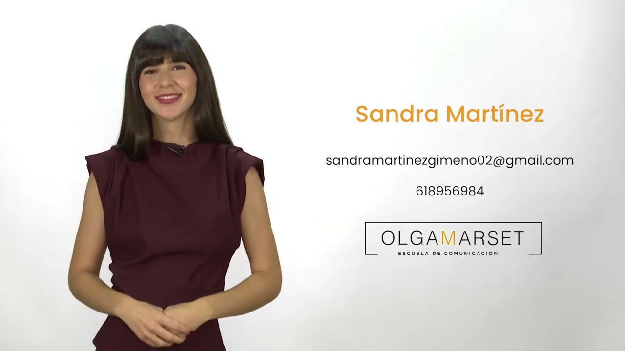 Videobook periodista Sandra Martínez