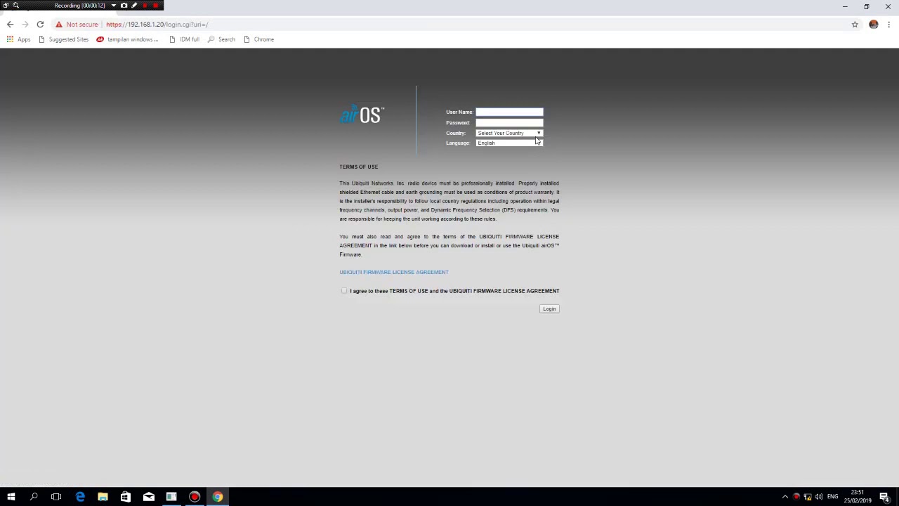 Ubnt Hiden All frequency unlock