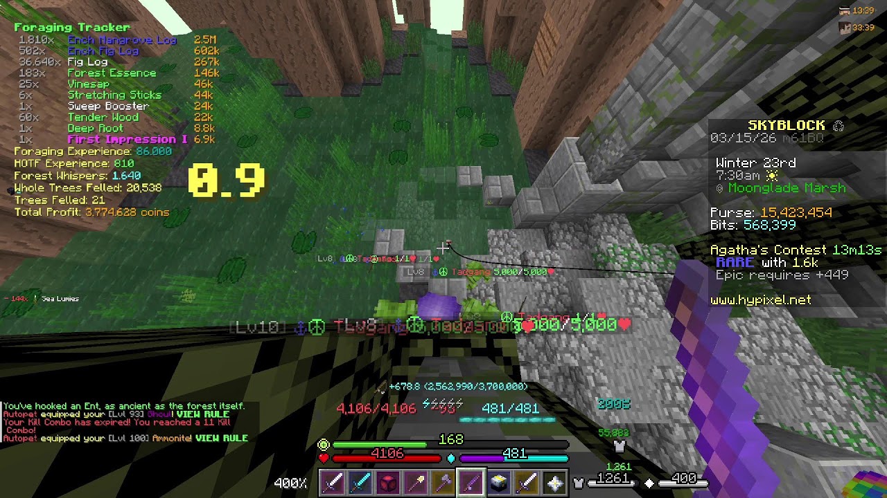 #59 Hypixel Skyblock Golden Ball inc !dc