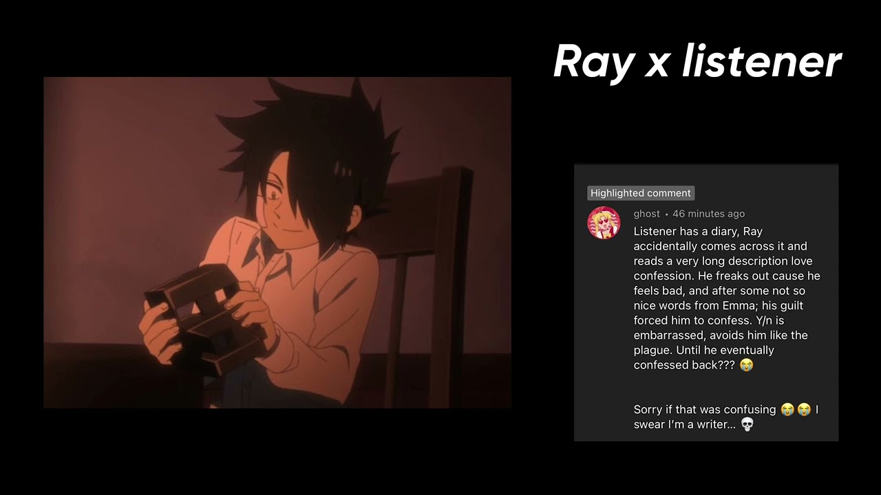Ray x listener// listener has a  diary?..￼