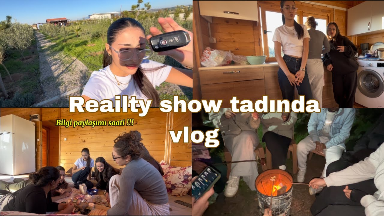 Reality show tadında vlog 🔥| mangal + ateşte marshmallow