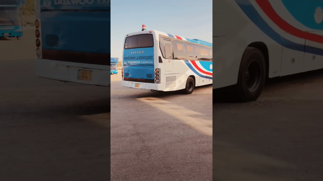 Daewoo express sleeper bus #daewoo #sleeperbus #busloverrs #shorts #pkbuses #pakbusmedia #travel