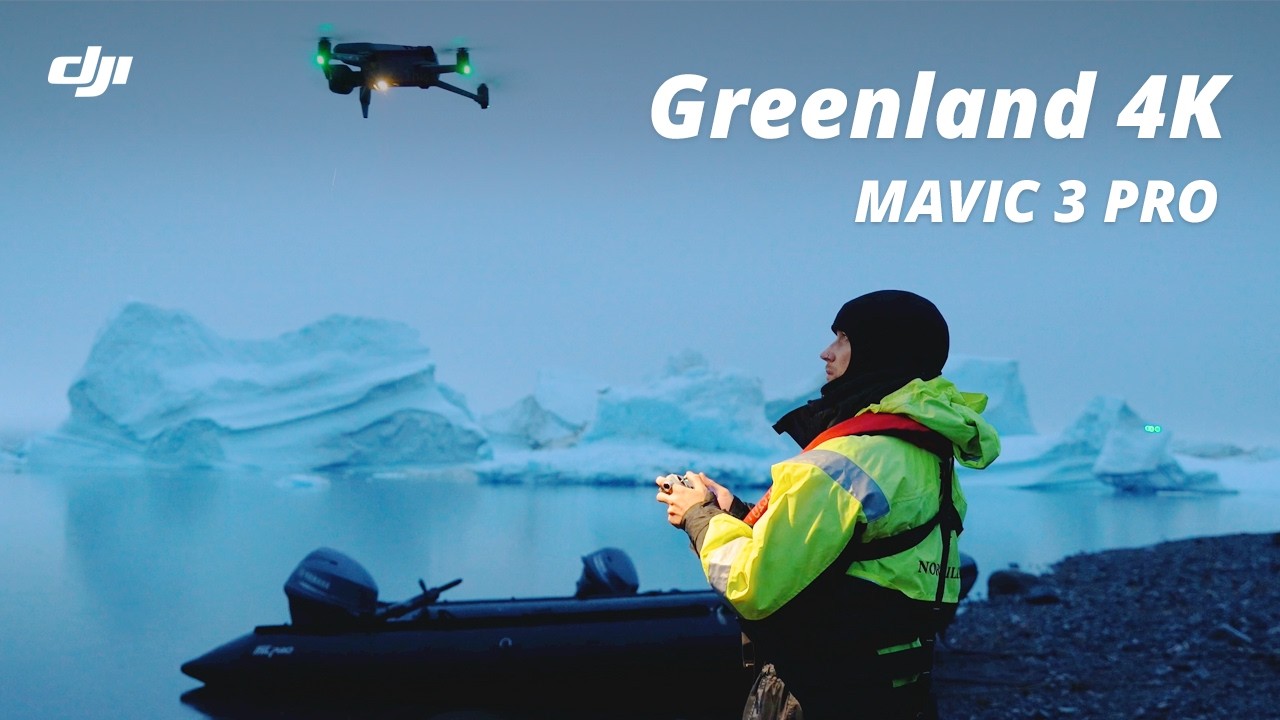 Greenland 4K - Land of Ice ｜DJI Mavic 3 Pro
