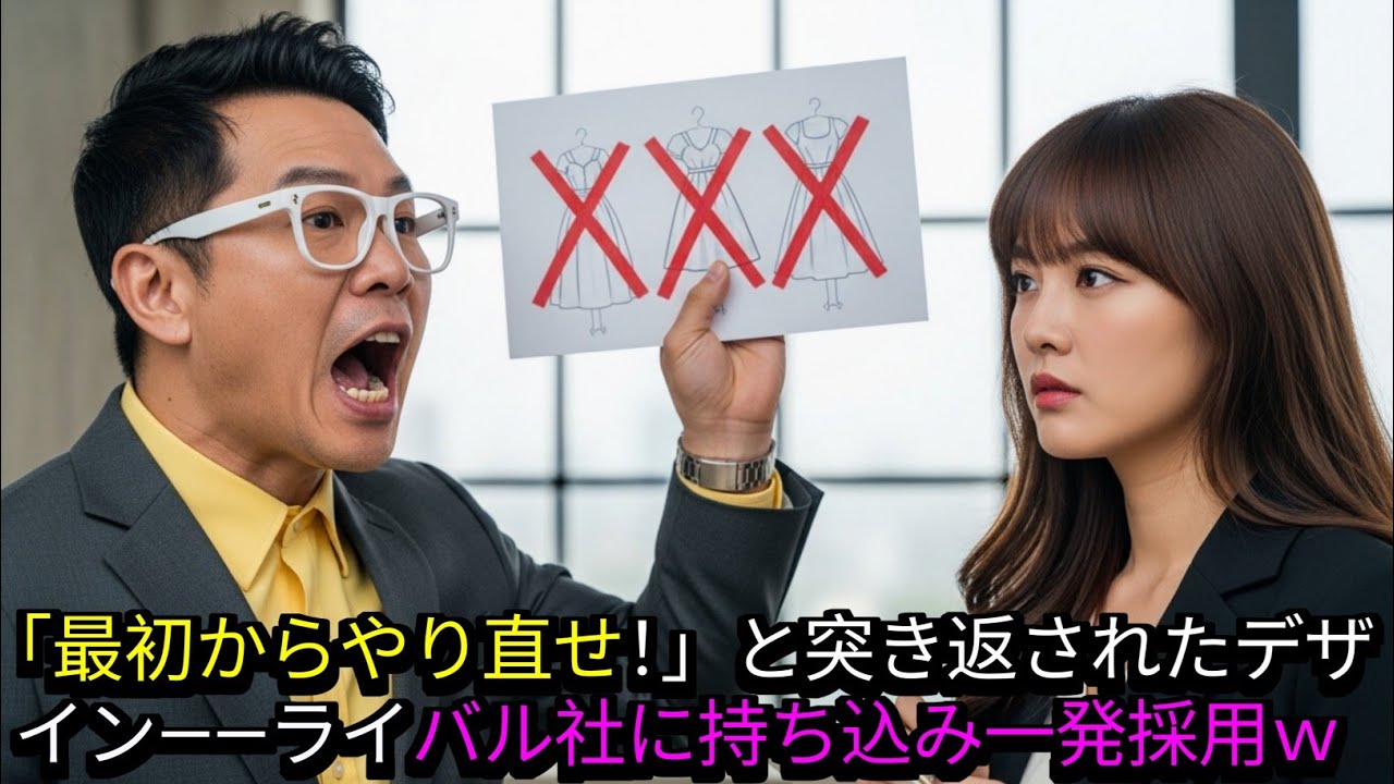 完成直前に印刷会社に全面修正求める元請の服飾メーカー「やっぱ最初からやり直せ！」→ライバル会社に持ち込み、一発採用になった結果ｗ