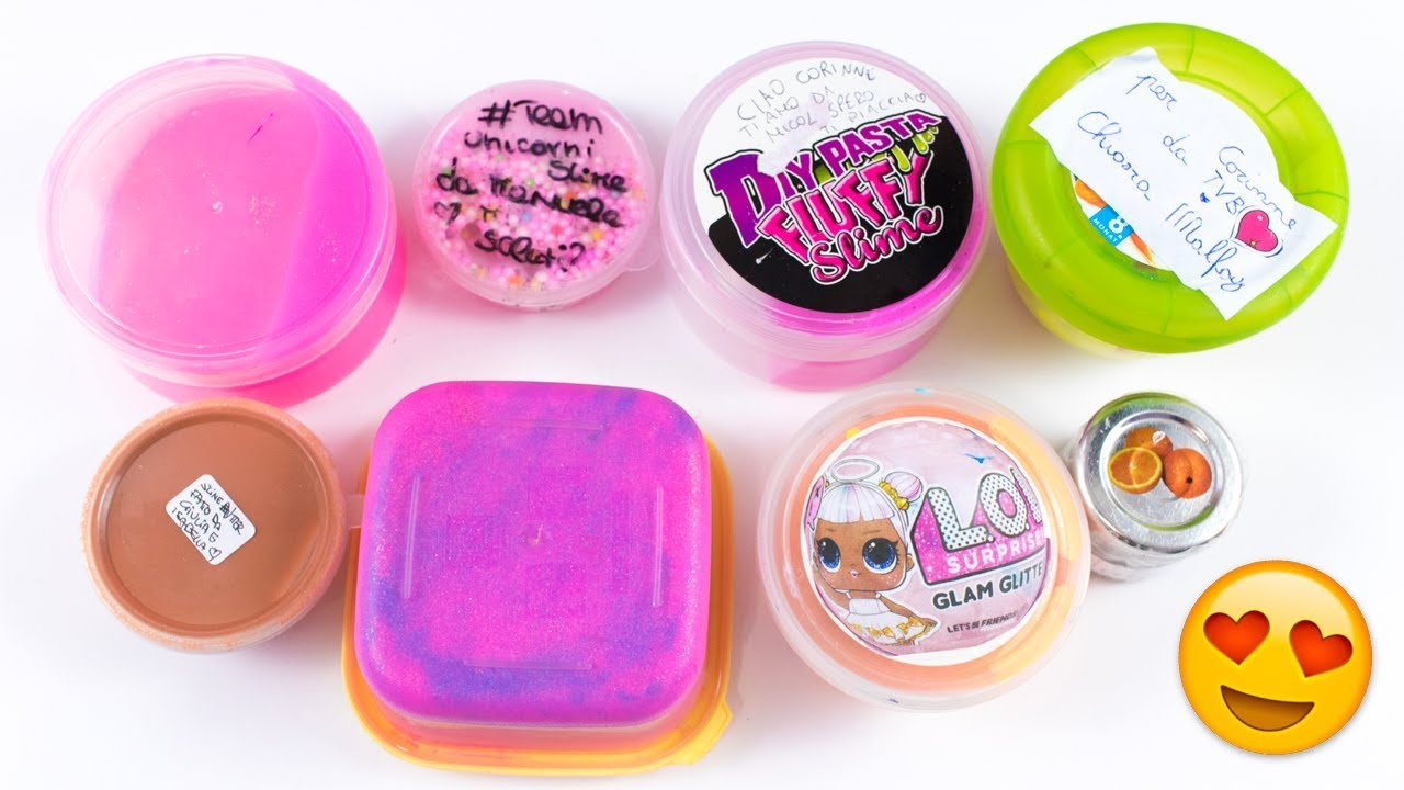 SLIME REGALATI DA VOI nei FIRMACOPIE del LIBRO! PARTE 1