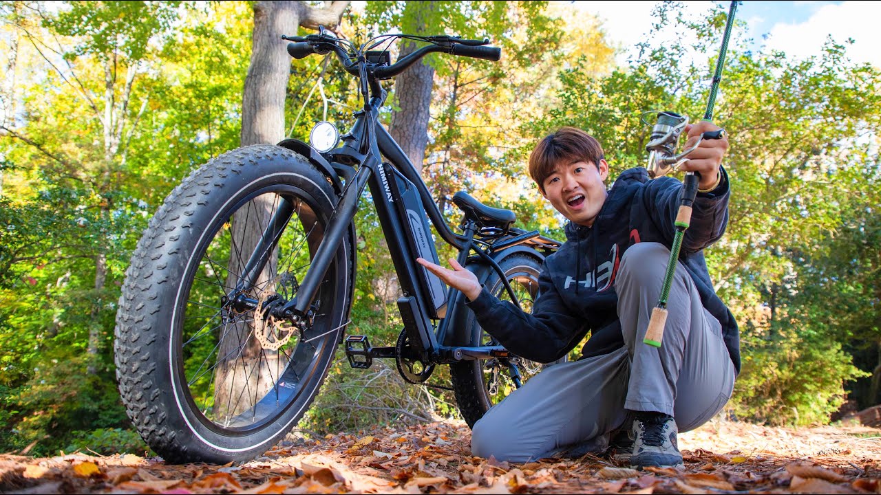 I Went Fishing With A Long Range Electric Bike!