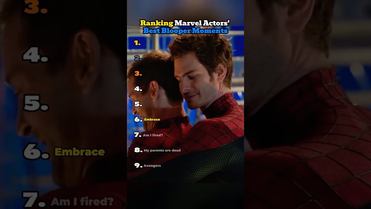 Marvel Actors' Best Behind-the-Scenes Moments.#ChrisEvans #Marvel #rank #funny