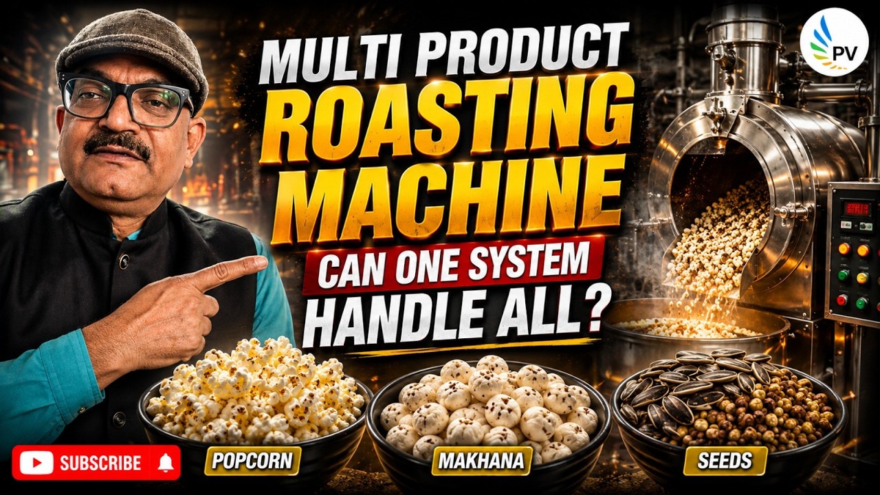 Multi Product Roasting Machine | Can One System Handle All? | Procon Ventures | Nitin Aras