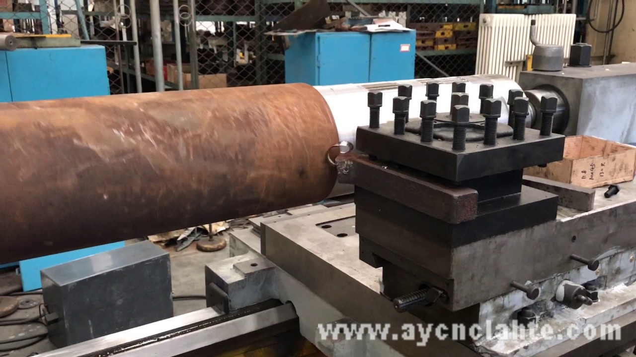 CW6163B seris Manual lathe machine  turning Heavy cutting video