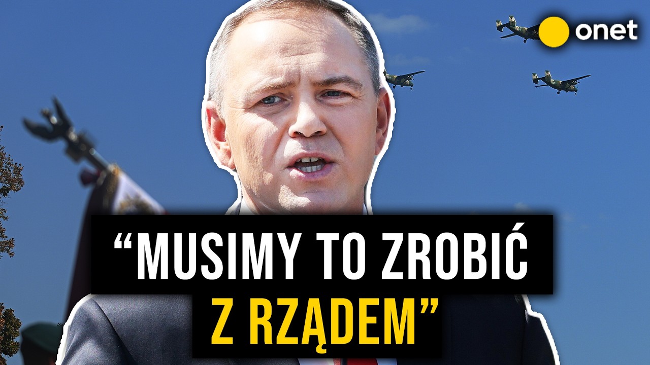 Karol Nawrocki przemówił w trakcie defilady. Prezydent grzmiał z mównicy